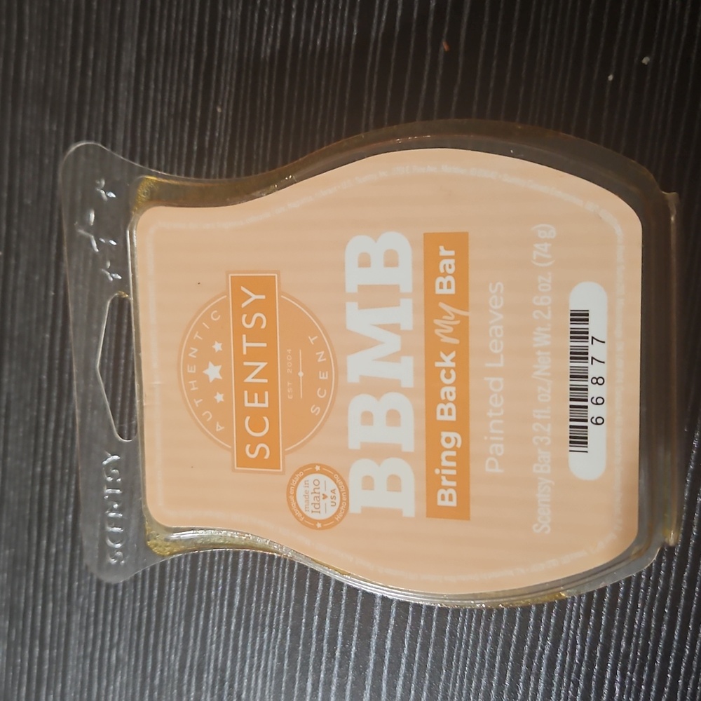 Painted Leaves scentsy wax bar
